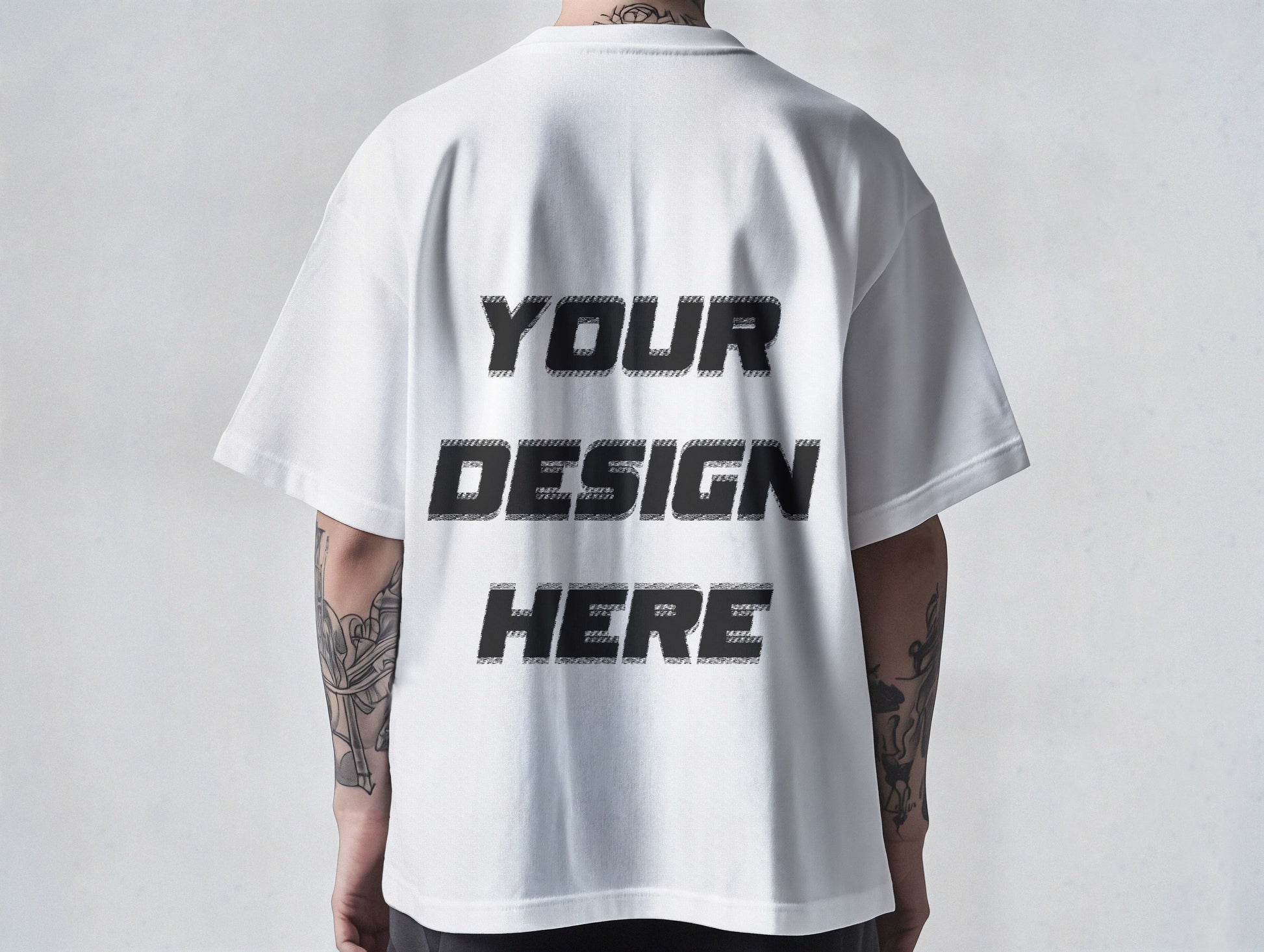 PRINT ON DEMAND | PREMIUM OVERSIZED TSHIRT | 240GSM | 100% COTTON