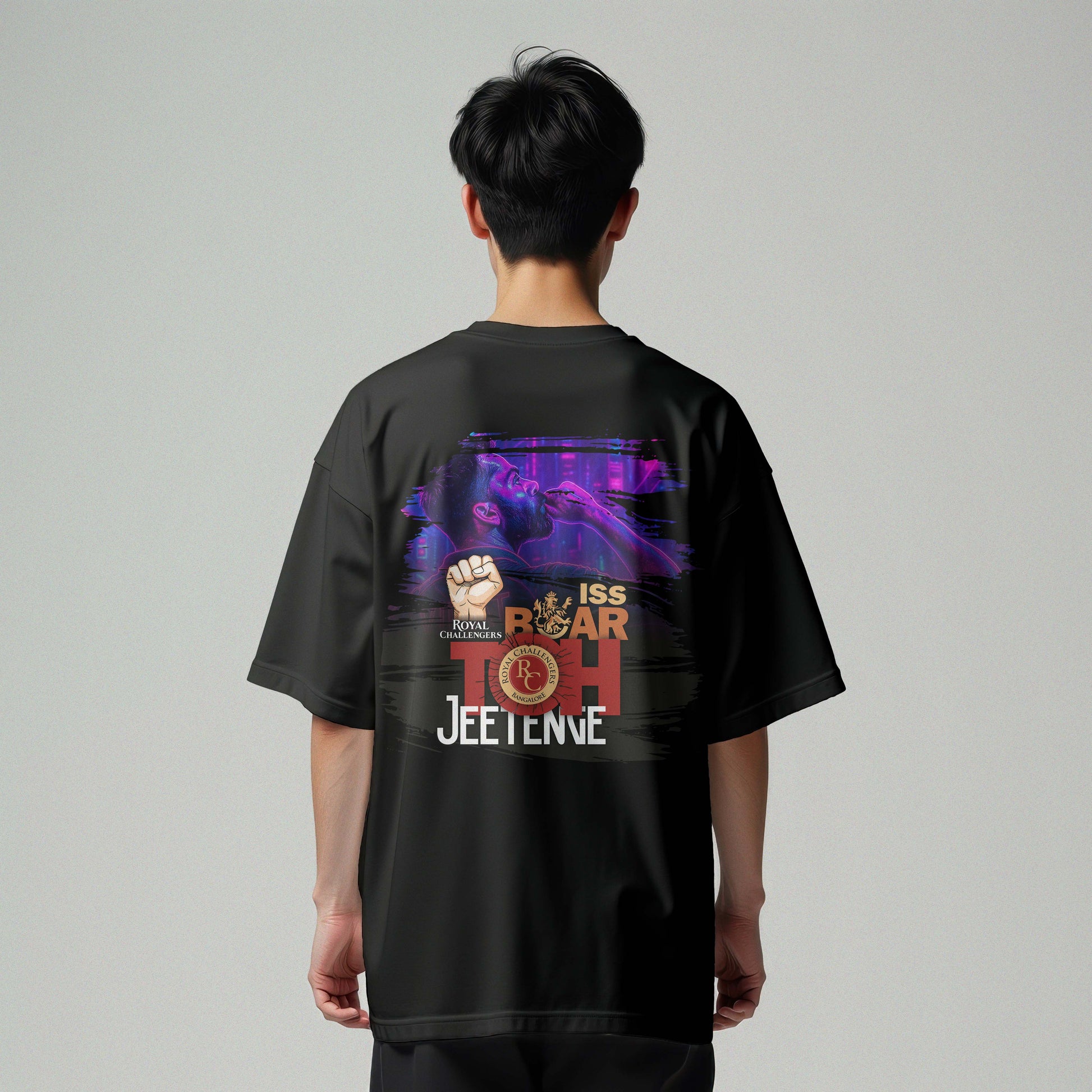KING KOHLI | PREMIUM OVERSIZED TSHIRT | 240GSM | 100% COTTON