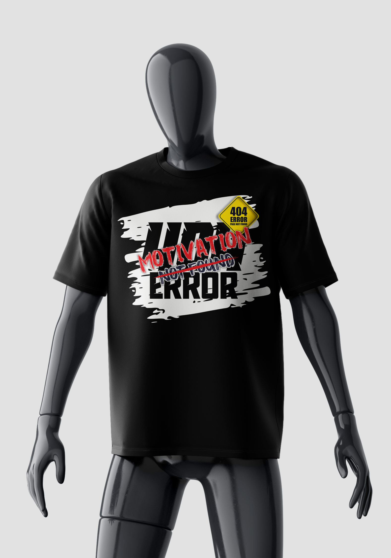 404 ERROR | PREMIUM OVERSIZED TSHIRT | 240GSM | 100% COTTON