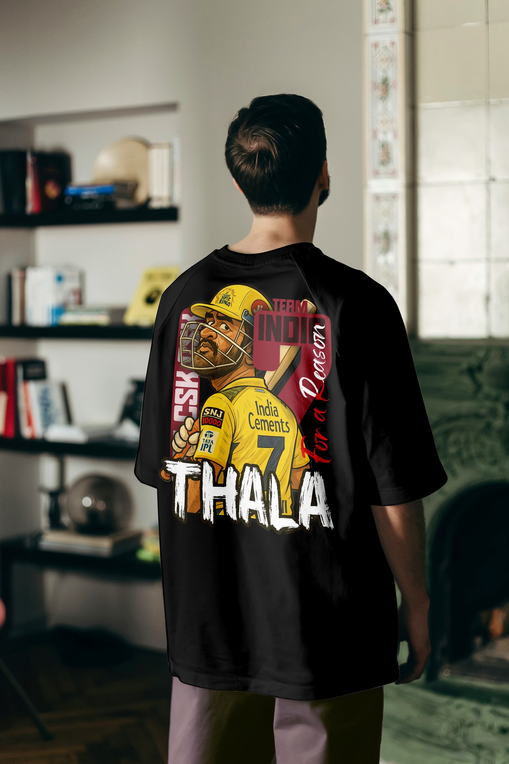 THALA Edition | PREMIUM OVERSIZED TSHIRT | 240GSM | 100% COTTON