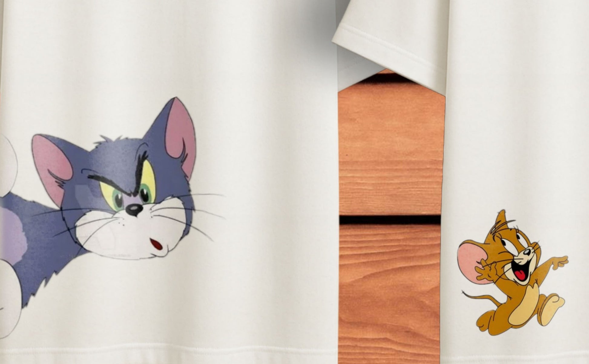 TOM&JERRY COUPLE TSHIRT| 2ND EDITION | PREMIUM OVERSIZED TSHIRT | 240GSM | 100% COTTON | PACK OF 2