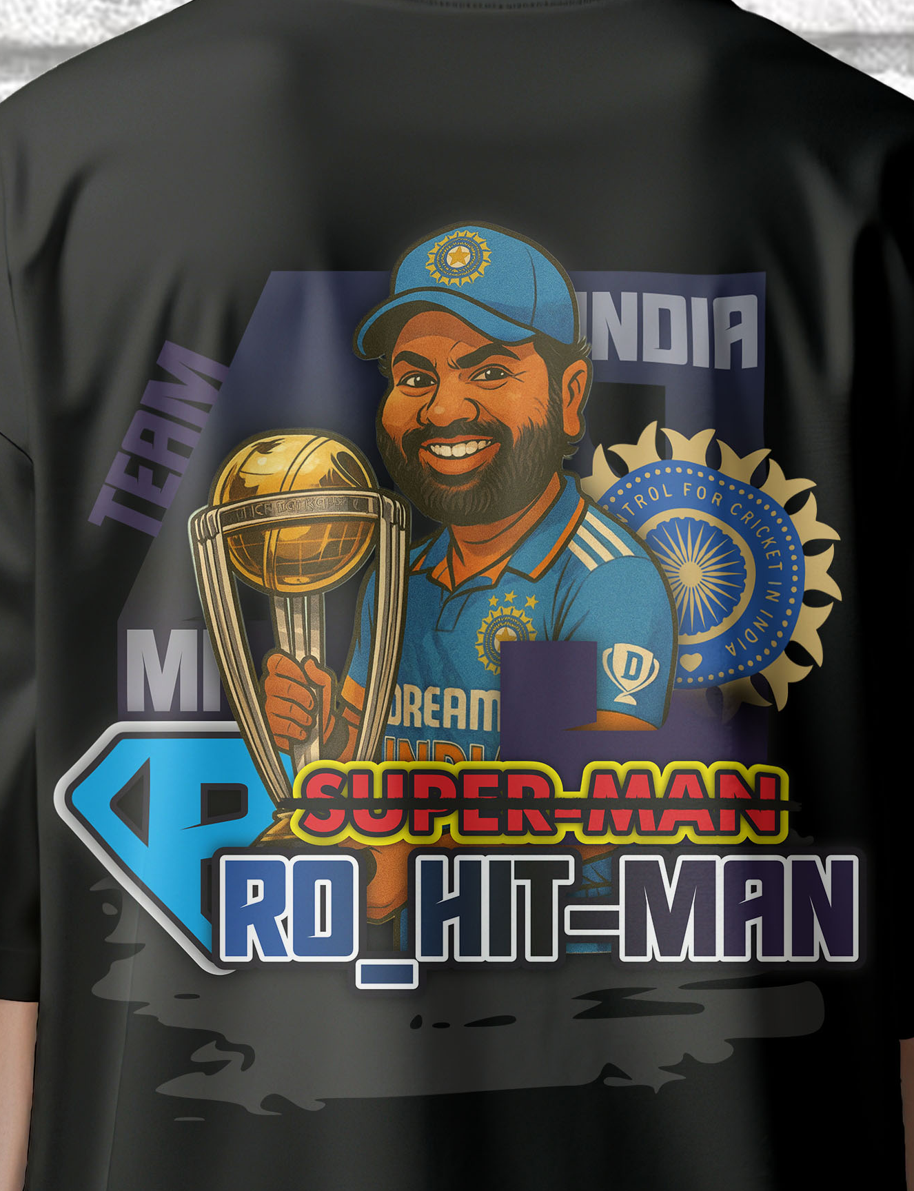 RO_HIT-MAN | PREMIUM OVERSIZED TSHIRT | 240GSM | 100% COTTON