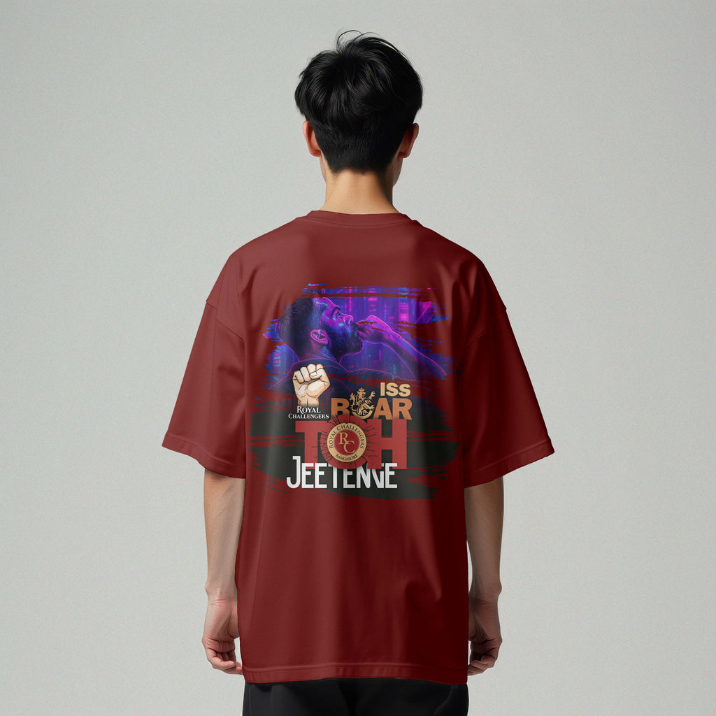 KING KOHLI | PREMIUM OVERSIZED TSHIRT | 240GSM | 100% COTTON