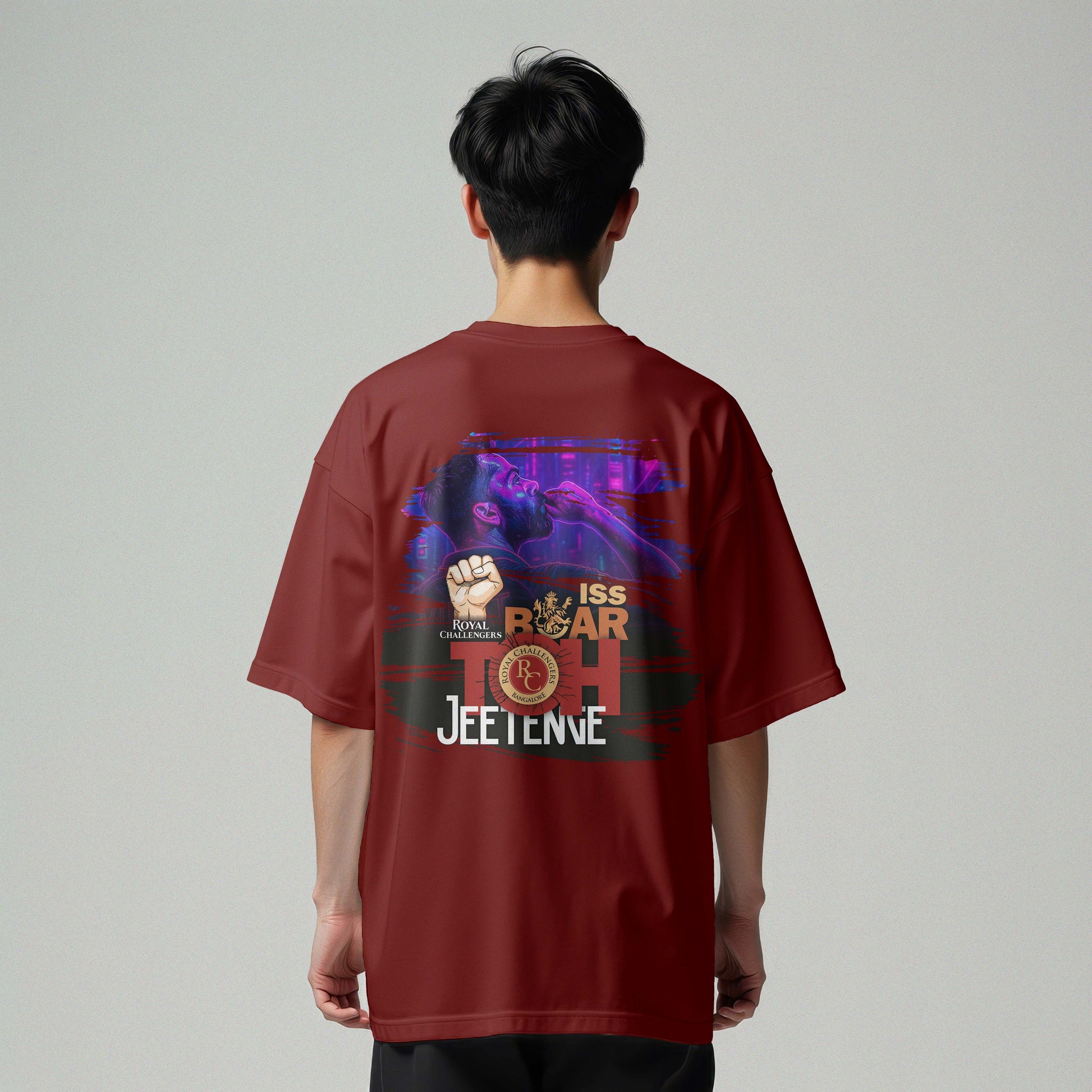 KING KOHLI | PREMIUM OVERSIZED TSHIRT | 240GSM | 100% COTTON