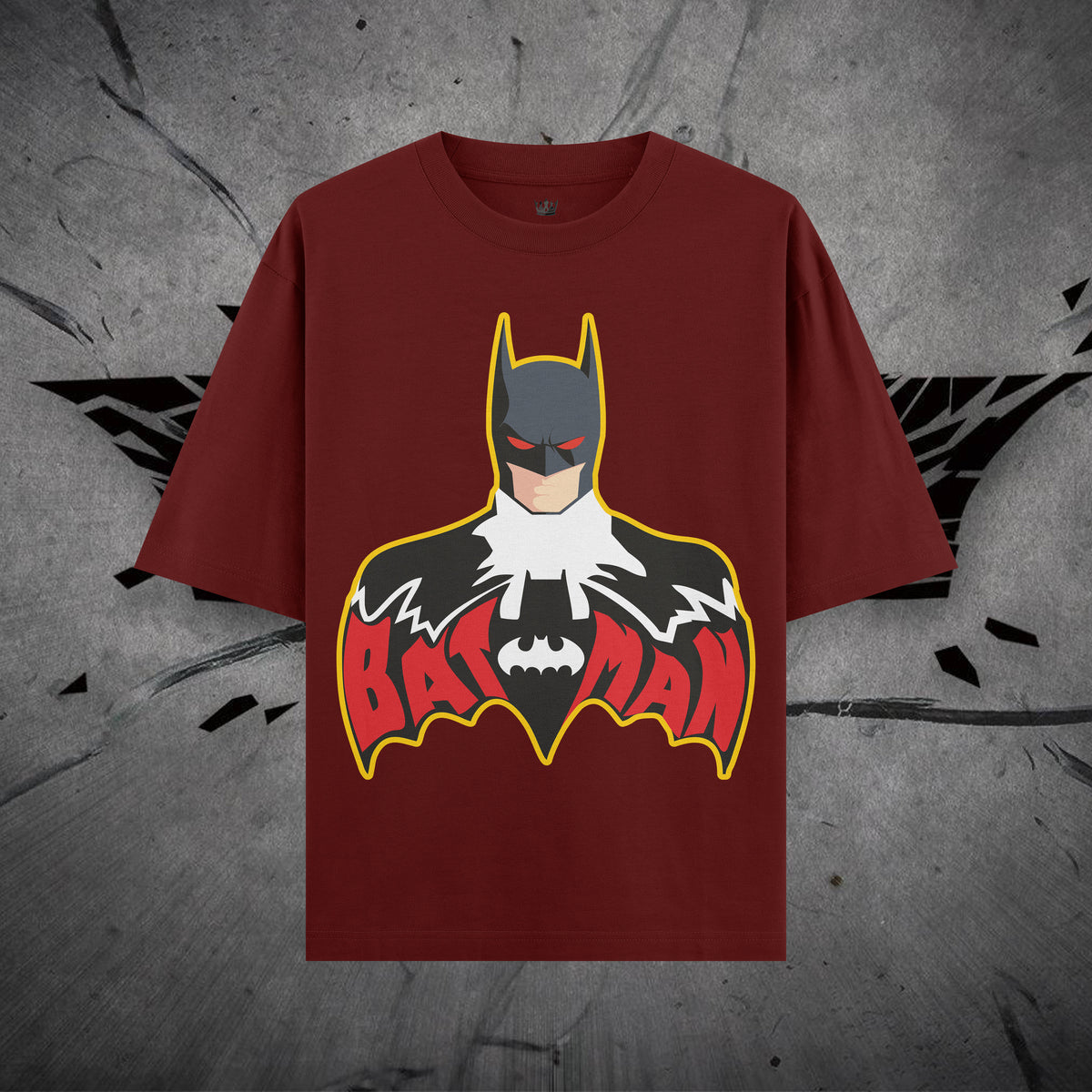 BAT-MAN | PREMIUM OVERSIZED TSHIRT | 240GSM | 100% COTTON