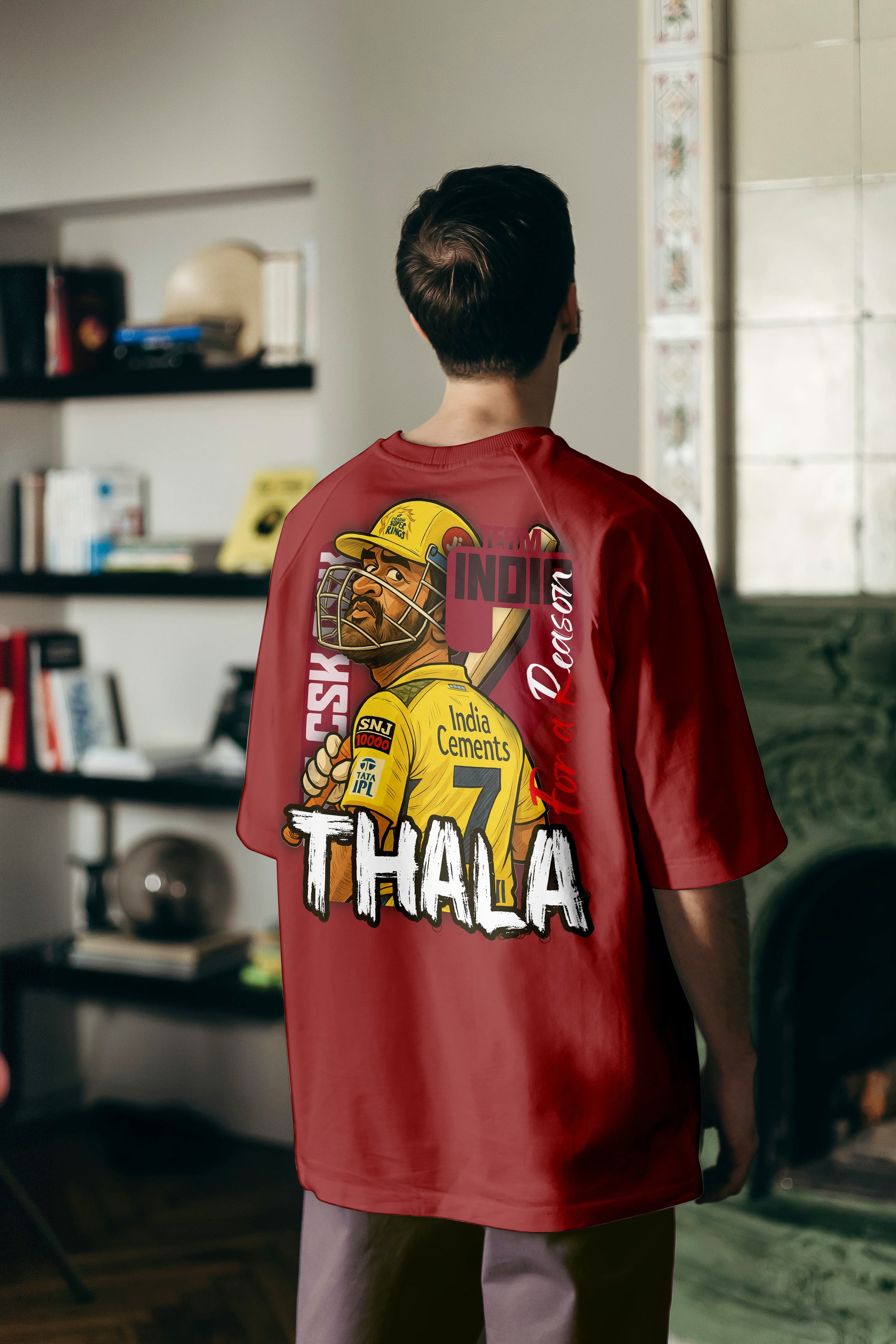 THALA Edition | PREMIUM OVERSIZED TSHIRT | 240GSM | 100% COTTON