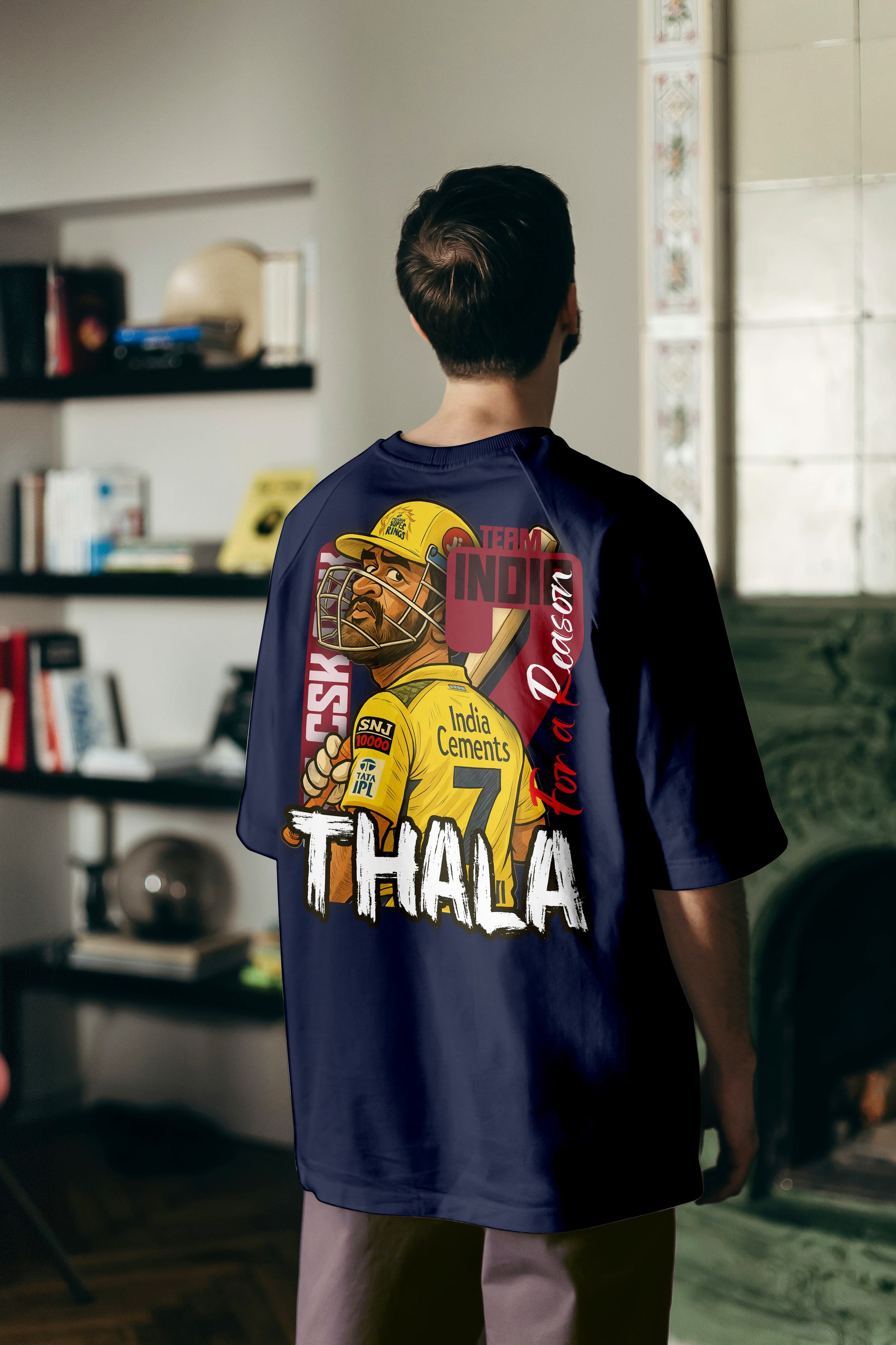 THALA Edition | PREMIUM OVERSIZED TSHIRT | 240GSM | 100% COTTON