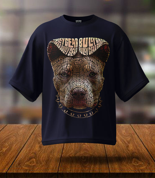 BULLY GEAR DOG | PREMIUM OVERSIZED TSHIRT | 240GSM | 100% COTTON