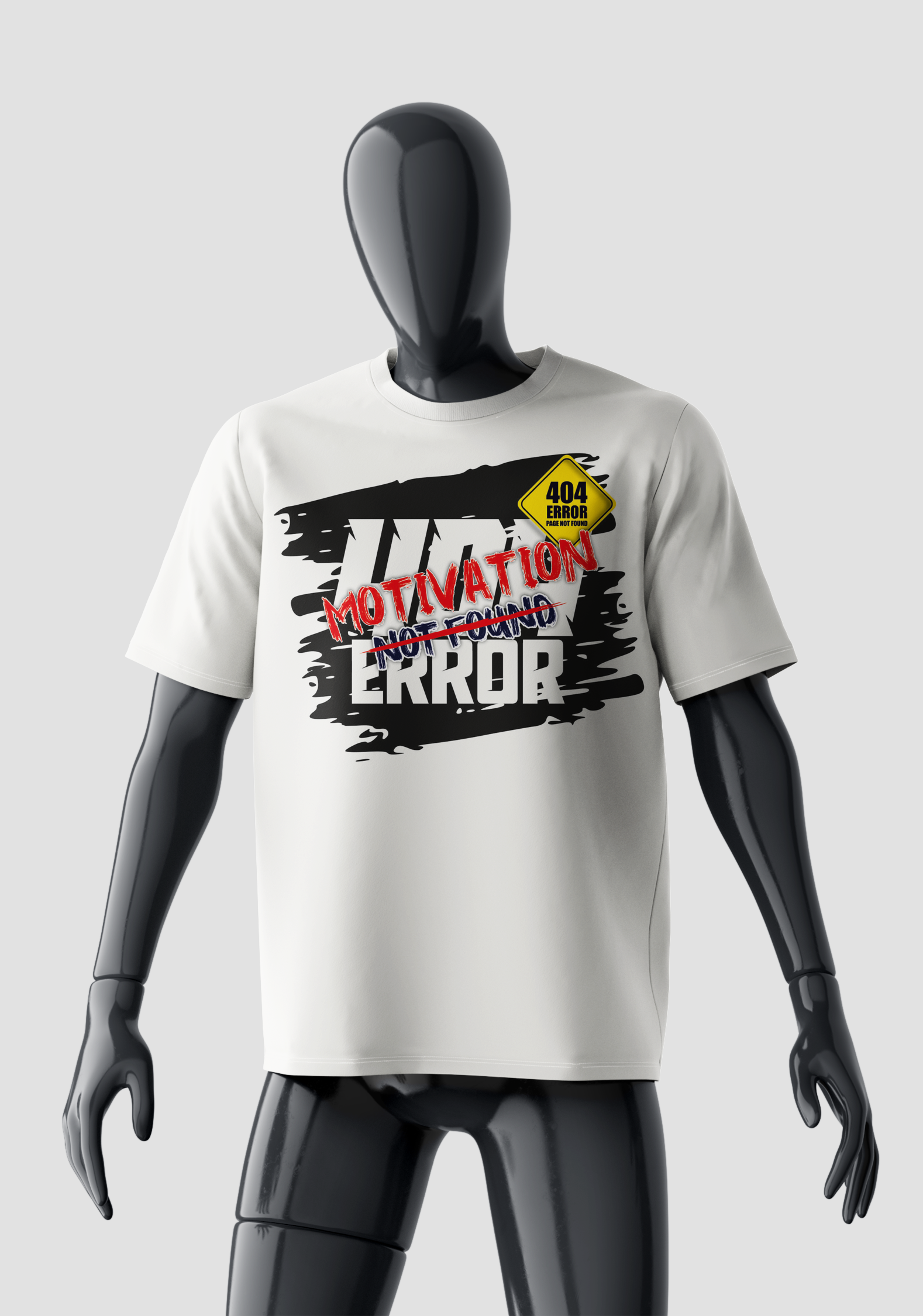 404 ERROR | PREMIUM OVERSIZED TSHIRT | 240GSM | 100% COTTON