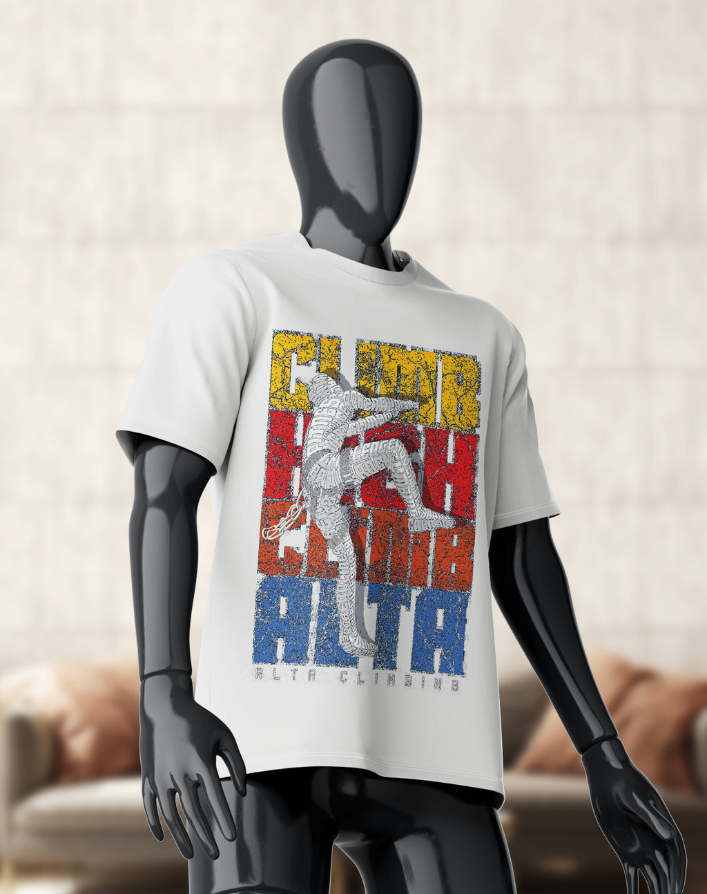 CLIMB ALTA | PREMIUM OVERSIZED TSHIRT | 240GSM | 100% COTTON