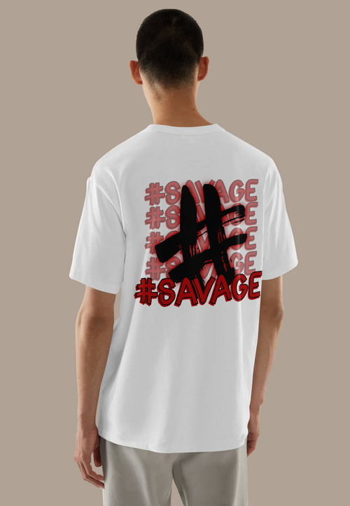 #SAVAGE | PREMIUM OVERSIZED TSHIRT | 240GSM | 100% COTTON