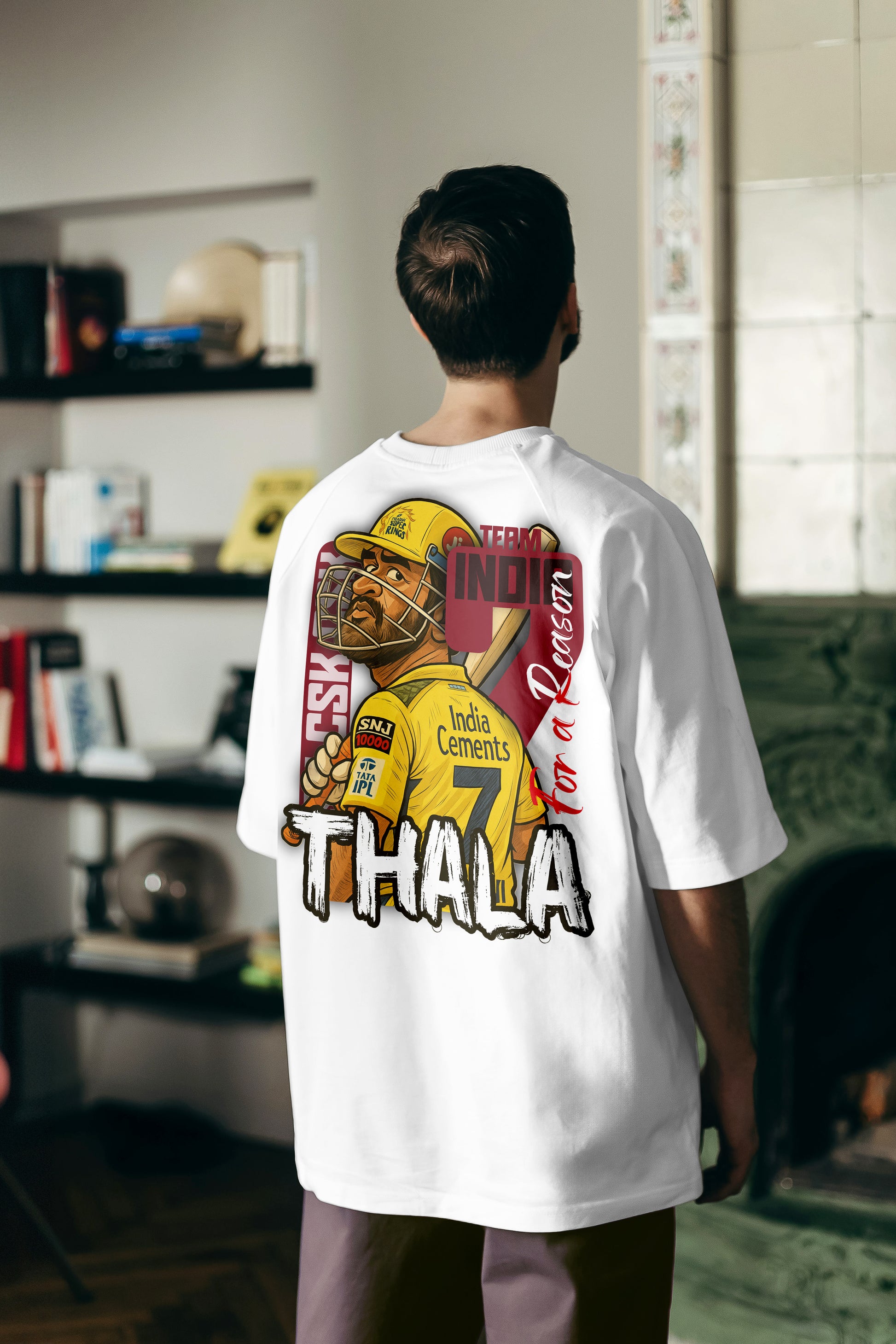 THALA Edition | PREMIUM OVERSIZED TSHIRT | 240GSM | 100% COTTON