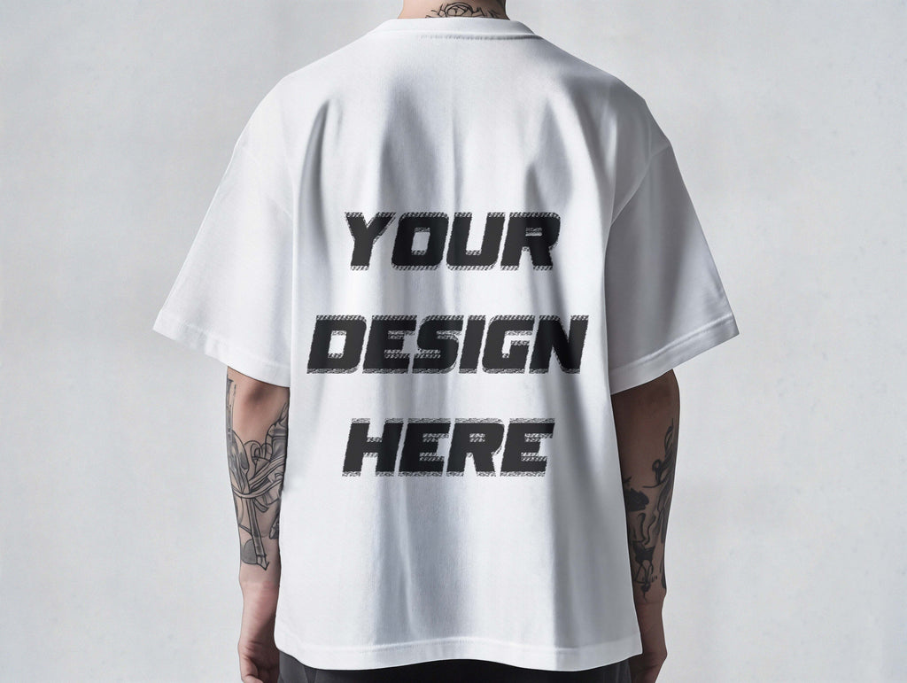 PRINT ON DEMAND | PREMIUM OVERSIZED TSHIRT | 240GSM | 100% COTTON