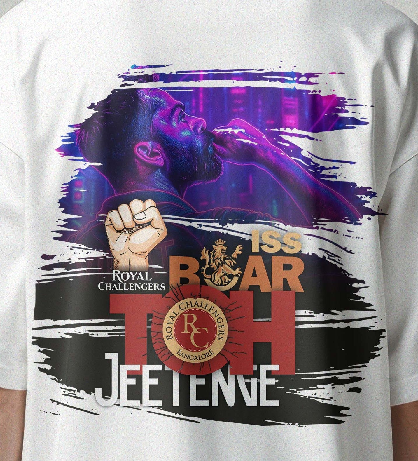 KING KOHLI | PREMIUM OVERSIZED TSHIRT | 240GSM | 100% COTTON